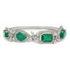 Signature Emerald & Diamond Bracelet