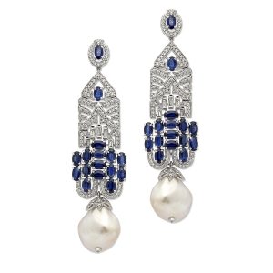 Great Gatsby Diamond Earrings
