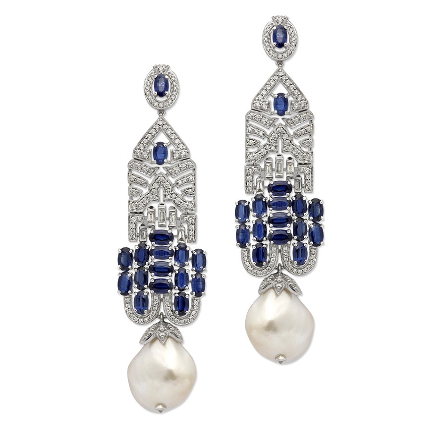 Diamond Earrings: Buy Great Gatsby Diamond Earrings Online in India
