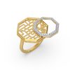 Labyrinth Diamond Ring