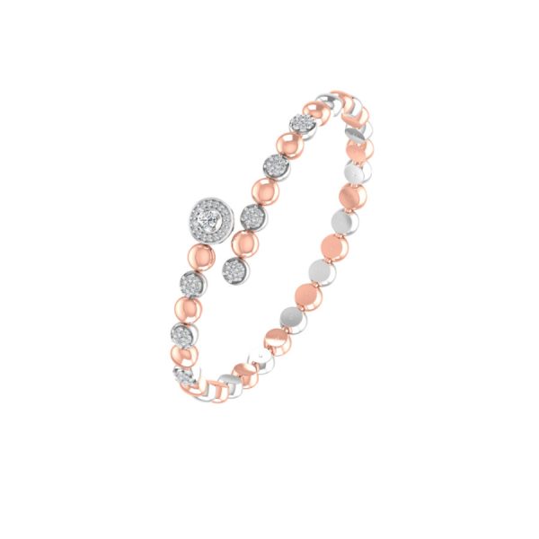 Round Spring Diamond Bracelet