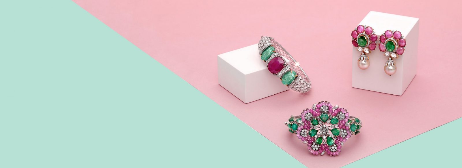 Emerald, Ruby & Tanzanite Jewellery