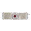 Art Deco Pearl Diamond Bracelet