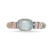 Aquamarine & Diamond Pastello di Aqua Bracelet