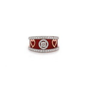 Heart Slim Band Ring