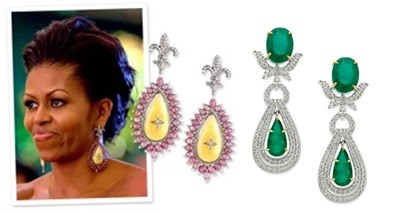 Designer Diamond Earrings 