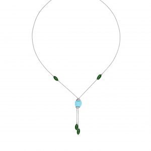 Diamond Sautoir Necklace For Women