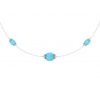 Bella Rosa Diamond & Turquoise Necklace