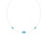 Bella Rosa Diamond & Turquoise Necklace