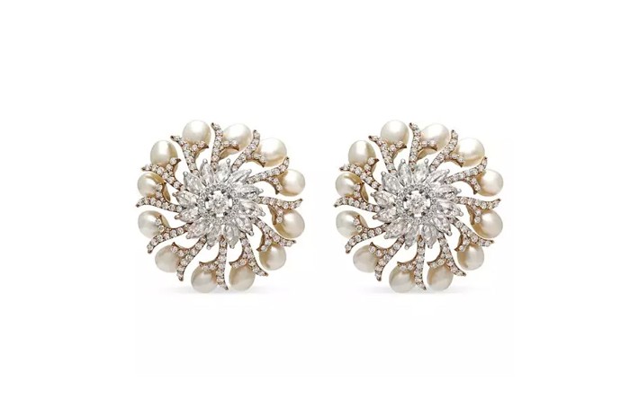 spiral reef earrings