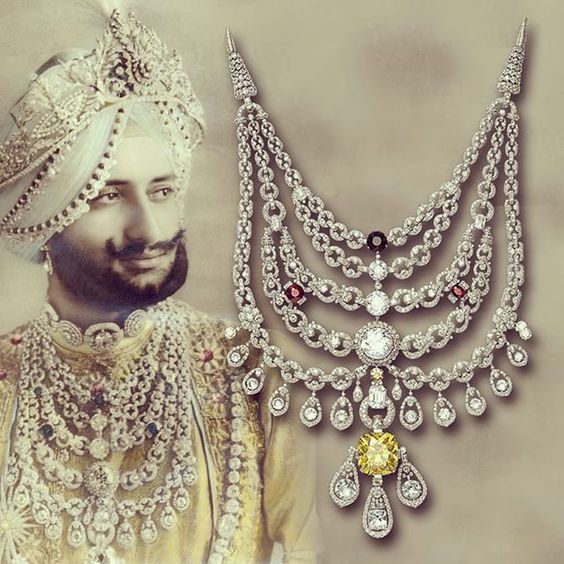 Patiala Necklace of Maharaja Bhupinder Singh