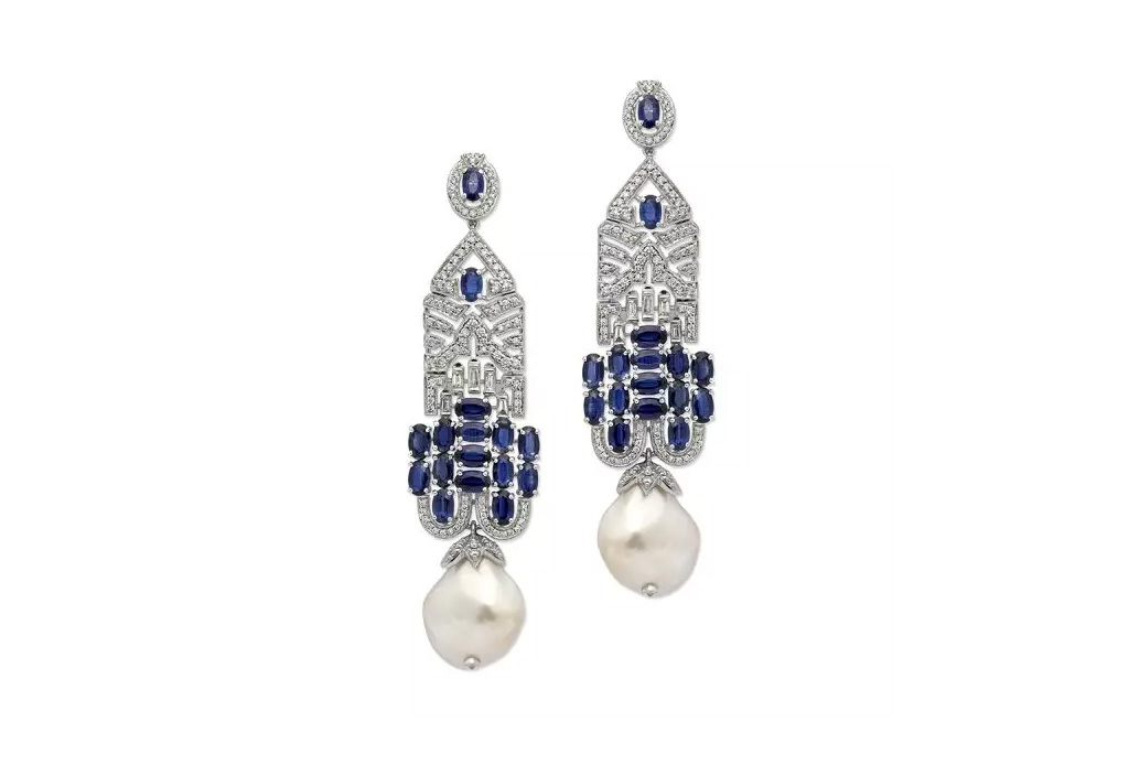 Great Gatsby diamond earrings