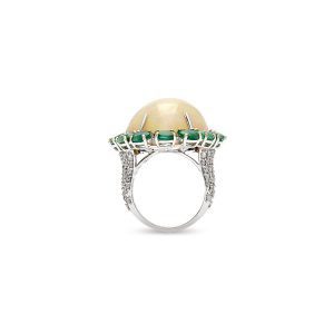 Sunrise Opal Ring