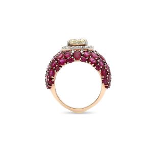 RUBY SOLITAIRE RING